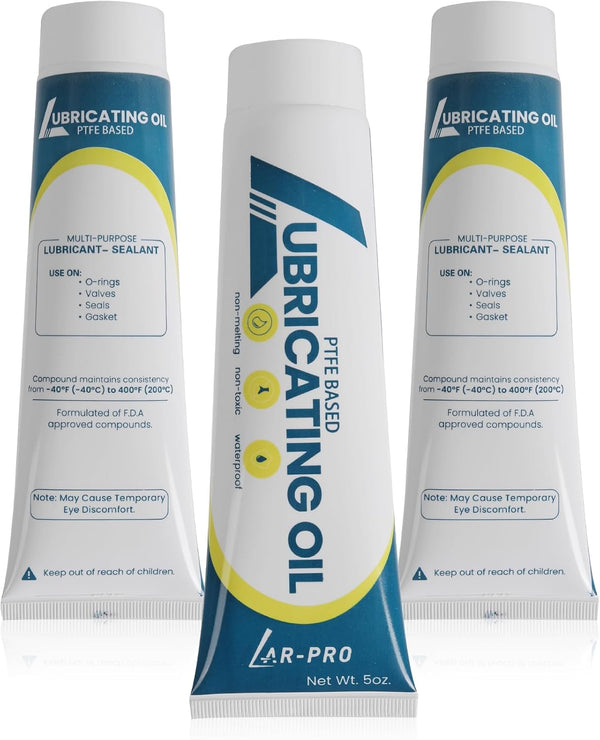 AR-PRO 5oz General-Purpose Silicone Sealant Lubricant (3-Pack) - Waterproof Silicone Grease Long-Lasting
