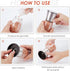 Original Stainless Steel Salt or Pepper Grinder, Top Spice Mill with Ceramic Blades, Adjustable Coarseness