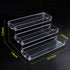 Spice Rack, No Tool Needed Self-derived Snap On Assembly, 10 in for Jars, 3 Tier Kitchen Organizer