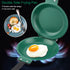Jerliflyer Double Sided Nonstick Frying Pan, Round Pancake Maker, Coated Bread and Egg Pan
