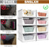 5 Pack Closet Closet SNSLXH Stackable Storage Basket, Multifunctional & Foldable Organizer for Bathroom Kitchen Laundry