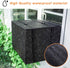 Window Air Conditioner Cover Outdoor, Luxiv Black Dust-proof Waterproof AC Protection Insulation Defender