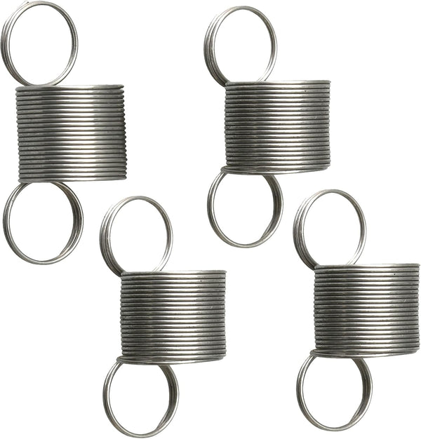 Walmine Silver Metal W1040089 Washing Machine Suspension Spring Replacement for Kenmore, Pack of 4