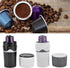 Portable Drip Coffee Maker, K Cup Coffee Machine for Travel and Camping, Grey and White