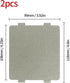 2 PCS Waveguide Cover - Universal Mica Sheet for Microwave Oven, Cut to Size, 108mmX99mm