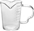 150ml Glass Measuring Cup, Double Spouts Heat-Resistant Handle for Bar Party Wine Milk Coffee