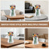 Xykzra Set Vase for Lego Flowers Bouquet Upgraded, Acrylic Display Holder Compatible with Lego Botanical Collections