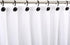CHICTIE Black Shower Curtain Hooks Rings, Set of 12 Decorative Rust Resistant Metal Shower Hangers for Bathroom