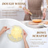 2 9 Inch 24 Oz Sourdough Bread Baking Supplies, Sourdough Starter Kit, Round Banneton Bread Proofing Basket with Glass