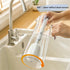 Bottle Brush Long Handle Cleaner, Detachable Sponge for Cups, Wine Glasses, Baby Bottles (3 PCS)