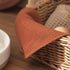 6 Pack 100% 12x12 Inches, Summer PurpleEssences Rust Dish Cloths and Dish Rags - Waffle Weave Solid Kitchen Dish Wash