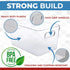 Clear Plastic Storage Bins, Pantry Organizers and Storage Containers for Kitchen, Bathroom, Freezer, Refrigerator