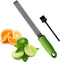 Sunkuka Pro Citrus Lemon Zester & Cheese Grater - Stainless Steel Ginger, Garlic, Potato, Nutmeg, Chocolate Peeler with