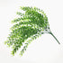 CATTREE Artificial Weeping Willow, Plastic Plants Greenery Leaves, Fake Hanging Vine Faux Ivy Garland, 4 Pack