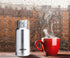 Milton Insulated Water Bottle, 5.4 oz (160 ml), Stainless Steel, Leak-Proof, Elfin 160 Silver