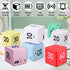 DQDEDIAN 15 20 30 60 Countdown Settings Cube Timer, Kids Timer with Gravity Sensor Flip Mins for ADHD, Time Management