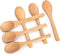 HANSGO 6PCS Small Wooden Spoons, 6inch Soup and Serving Spoons for Coffee, Tea, Jam, Bath Salts