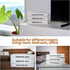 Generic Set 3 Tadome Fake Books for Decoration & Hidden Storage - of 'Positive Mind, Vibes & Life' White PU Leather