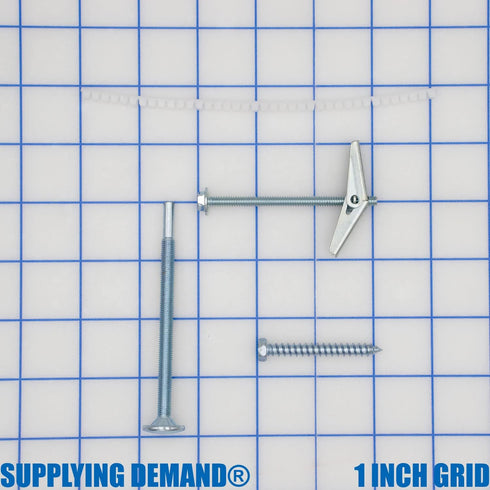 Supplying Demand WB06X10889 Microwave Mounting Bolt Hardware Assembly Replacement, Model Specific