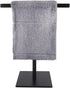 T-Shape Hand Towel Holder Stand, SUS304 Stainless Steel for Bathroom, Kitchen or Vanity Countertop Storage