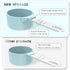 TILUCK Measuring Cups & Spoons Set, Stackable Cups and Spoons, Nesting Measure Cups with Stainless Steel Handle, Kitchen Gadgets for Cooking & Baking (Red)