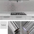 Kitchen Waterproof Oil Proof Aluminum Foil Sticker, Removable Self Adhesive Paper for Countertops (15.7"x197")