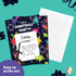 Desert Cactus Paintball Happy Birthday Invitations Style 2 Invite Cards (10 Count) with Envelopes for Kids Party