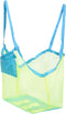 Mesh Beach Bag, Foldable Large Children's Storage Bag for Beach, Clothes, Towels, and Shells