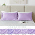 Love's cabin Satin Pillowcase for Hair and Skin, 2 Pack Standard Size, Light Purple, Similar to Silk