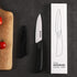 Classic 4 inch Ceramic Paring Knife with Sheath Cover, Rust Proof Fruit and Vegetable Knife