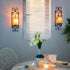 Set 2 Sziqiqi Candle Sconces - of Black Candle Holders for Pillar Contemporary Wall Decorations Sconce Decorative Metal
