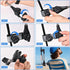 45in 50+ Beach Chair Umbrella with Adjustable Clamp, UPF Portable Folding Sun Shade for Outdoor Camping