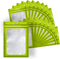 100 Pcs Flat Clear Foil Ziplock Bags, Holographic Food Storage Bags for Party Favor and DIY Crafts