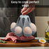 ZXiaJUMCR 6 Silicone Egg Boiler Rack, Freestanding Egg Boiler,egg boiler holder,Silicone Boiled Egg Cooker,Storage