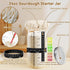 24PCS 9"Round 11"Oval Sourdough Starter Kit, Sourdough Bread Baking Supplies, & Banneton Bread Proofing Basket, Bread