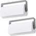 Mbillion Kitchen Paper Towel Holder Under Cabinet Wall Mount and Self-Adhesive Paper