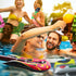 Naturahand 10 Set Pieces Inflatable Instruments Party Props Photo Booth Props Inflatable Guitar Saxophone Bass Lute
