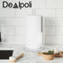 Clear Acrylic Paper Towel Holder, Premium Countertop Dispenser Stand for Kitchen, One-Handed Manipulation (DP014)
