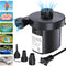 Electric Air Pump for Inflatables, VANNPOOY Portable Air Mattress Pump, Quick Inflate