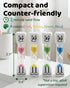 2 Toothbrush Timer for Kids - Minute Sand Timer for Brushing Teeth - Tooth Brush Time Sand Clock - Two Minute Hour