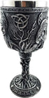 Ebros Celestial Celtic Triple Goddess Maiden Mother Crone Wine Goblet Chalice Figurine - Wiccan Decor