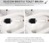 ToiletBuddies Set 2 1 Set Toilet Brush & Plunger - Toilet Bowl Brush and Holder, Refillable Liquid Dispenser Brush