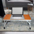 Jucaifu Foldable Laptop Table, Bed Desk, Breakfast Serving Bed Tray, Portable Mini Picnic Table & Ultra Lightweight