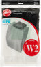 Hoover Type W2 HEPA Media Bags for WindTunnel 2 Vacuum Cleaners, 401080W2, 2 Pack