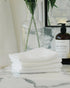 Cozy 60% 40% 13 13 Inches 4 Pack Earth Waffle Washcloths - Cotton Viscose from Bamboo Washcloths x - Soft & Absorbent