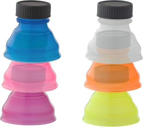 Clear Soda Can Lids (6 Pack) | Superior Can Covers for Soda, Beer, Energy Drinks, Juice, Seltzer | Must-Have Picnic