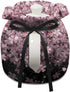 Pink Cherry Blossom Print Cotton Tea Cozy for Teapots, Insulated Kettle Cover for Home Kitchen Decor