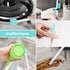 Palksky Ice Maker Cleaning Brush Set, 2Pcs Drain Pipe Brush with 8Pcs Crevice Cleaning Brushes