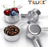 TILUCK Stainless Steel Measuring Cups Set, Kitchen Gadgets for Cooking & Baking, Set of 5