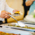 Quickquick 8 Pieces Large Stainless Steel Buffet Serving Spoon for Easy Serving